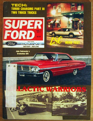 SUPER FORD 1986 JAN - BIG CAR MUSCLE, NEW LSC TEST